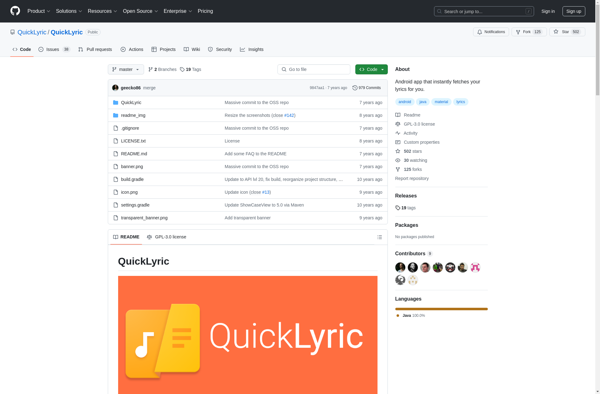 QuickLyric image