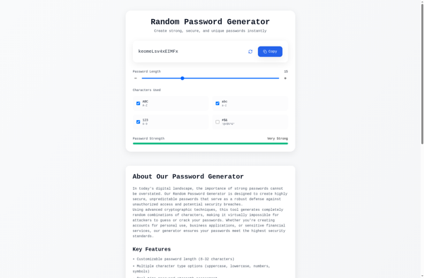 Random Password Generator Pro image