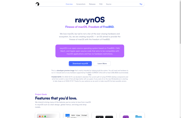 ravynOS screenshot