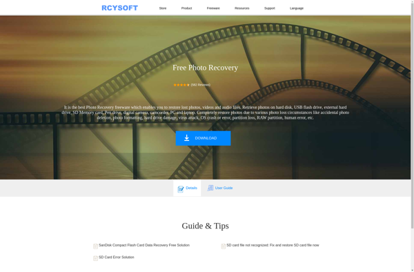 Rcysoft Free Photo Recovery image