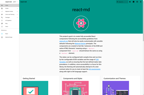 React-md image