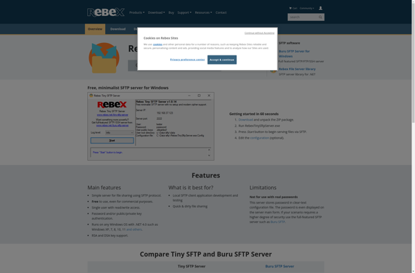 Rebex Tiny SFTP Server image