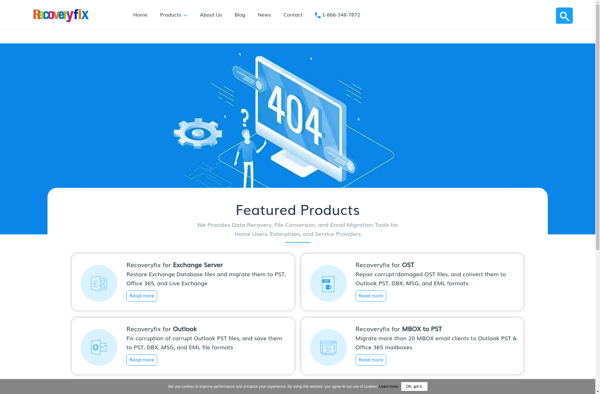 RecoveryFix for SQL Database screenshot