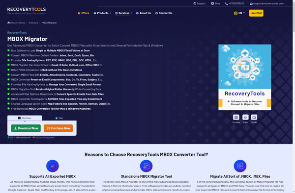 RecoveryTools MBOX Migrator