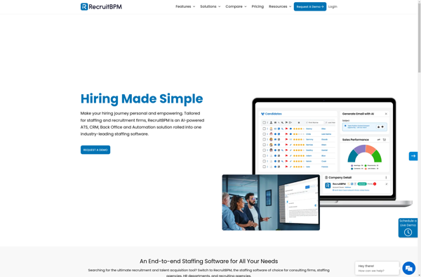 RecruitBPM screenshot