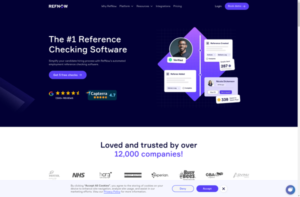 RefNow Reference Checking image