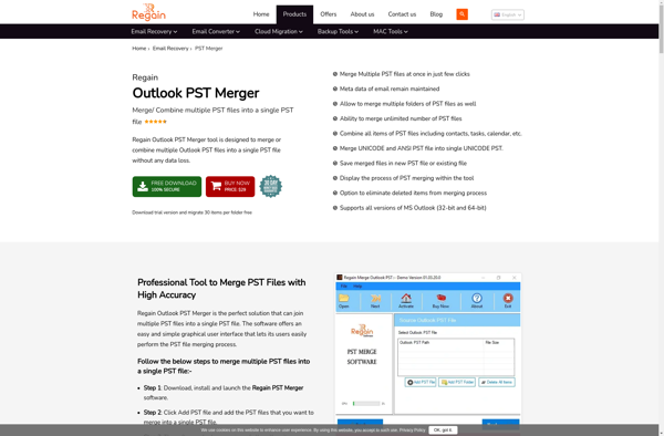 Regain Outlook PST Merger image