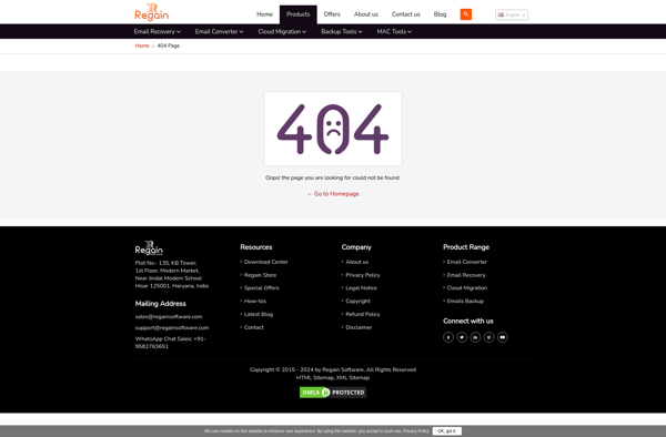 Regain Outlook PST Recovery image