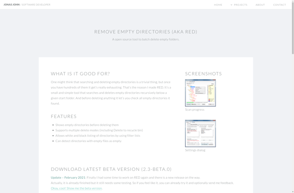 Remove Empty Directories (RED) image