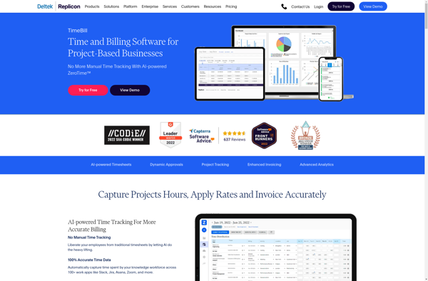 Replicon - TimeBill screenshot