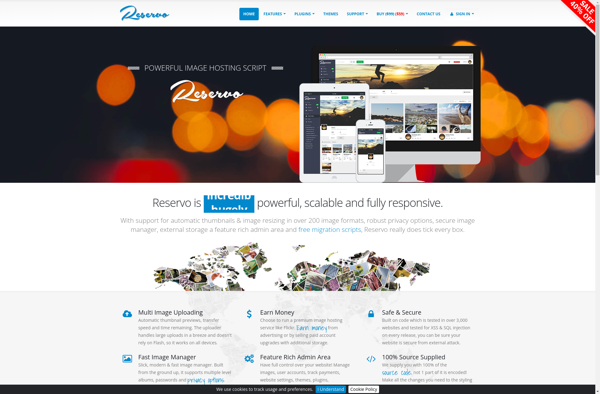 Reservo - Image Hosting Script image