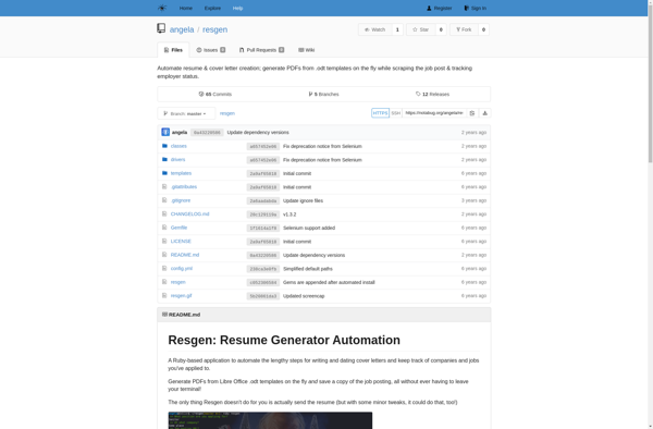 Resgen: Resume Generator image