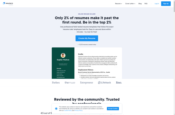 Resume.io image