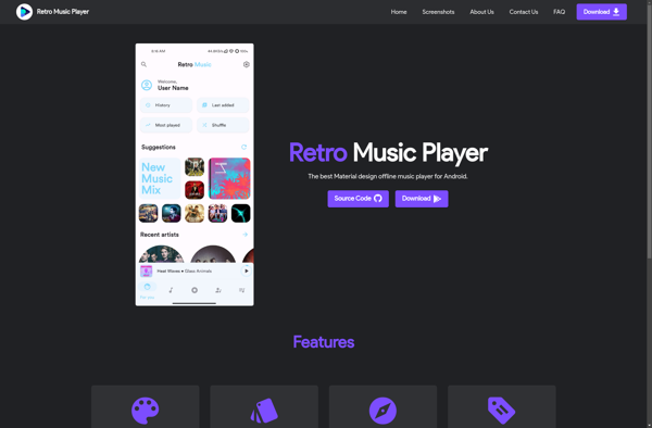 Retro Music Player image