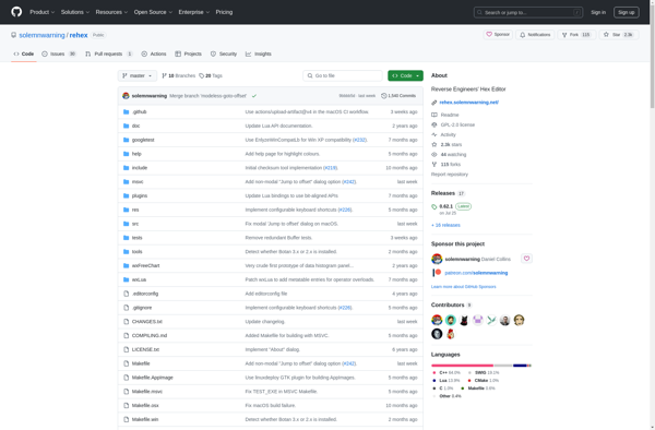 Reverse Engineer's Hex Editor screenshot