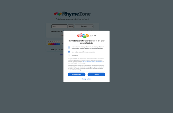 Rhyme Zone image