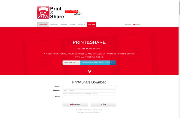 Ricoh Print&amp;Share screenshot