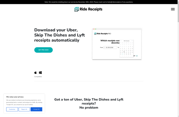 Ride Receipts