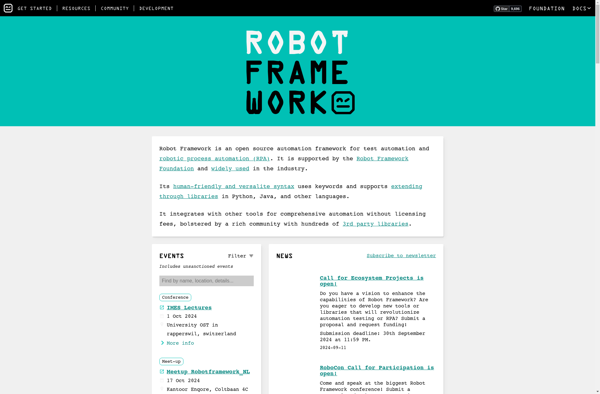 Robot framework image