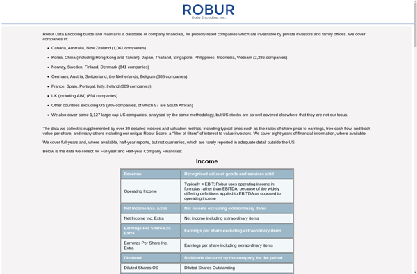 Robur Terminal image