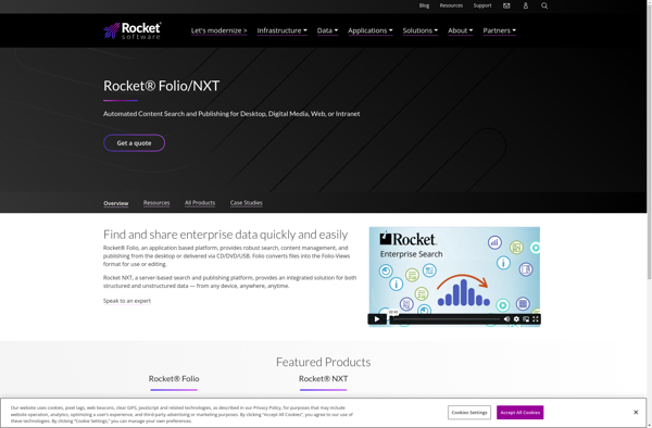 Rocket Folio Views screenshot