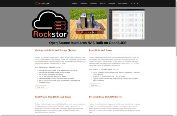 Rockstor image