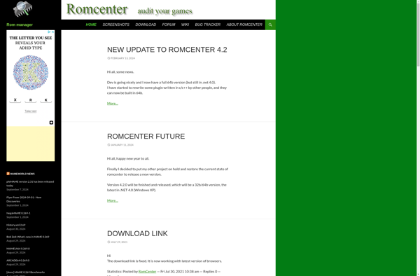 RomCenter image