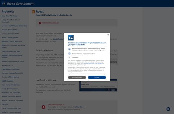 Royal RSS Reader screenshot