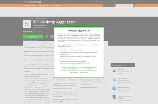 RSS Desktop Aggregator