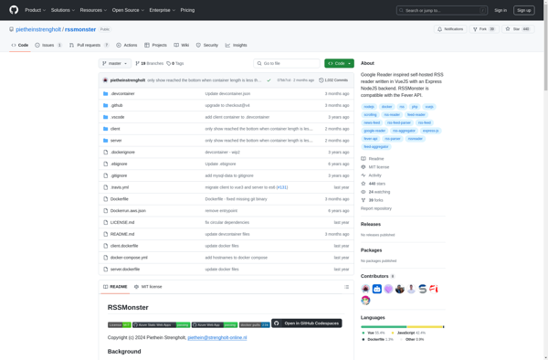 RSS Monster screenshot