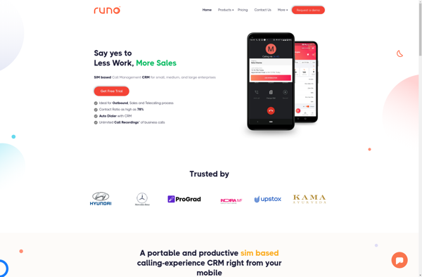 Runo Call Management screenshot