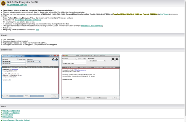 S.S.E. File Encryptor image