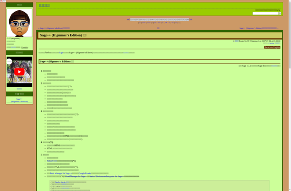 Sage++ (Higmmer's Edition) screenshot