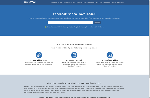 SaveFVid Facebook Downloader image