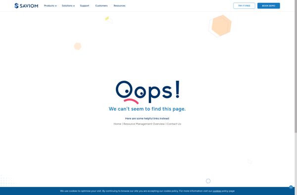 Saviom ERM screenshot