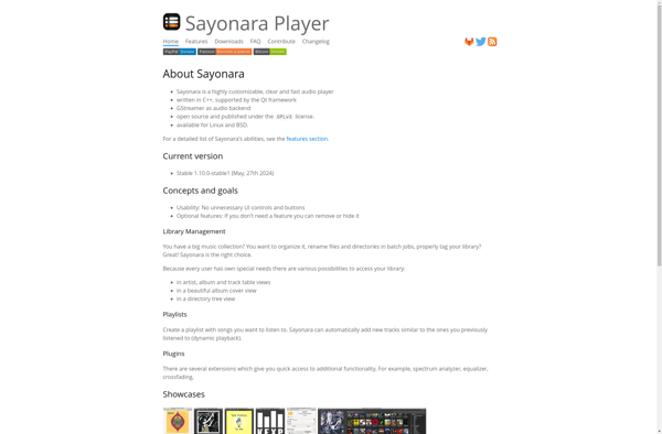 Sayonara Player image