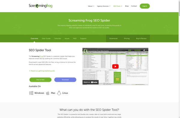 Screaming Frog SEO Spider image