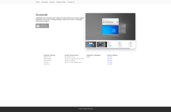 Screentik - Screenshot Capture Tool screenshot