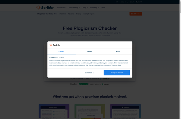 SCRiBBR Plagiarism Check image