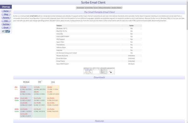 Scribe Mail screenshot