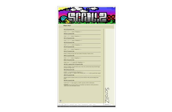 ScrollZ IRC Client screenshot