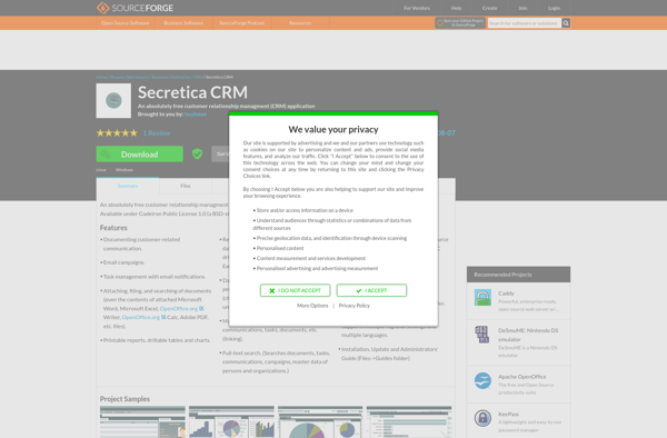 Secretica CRM image