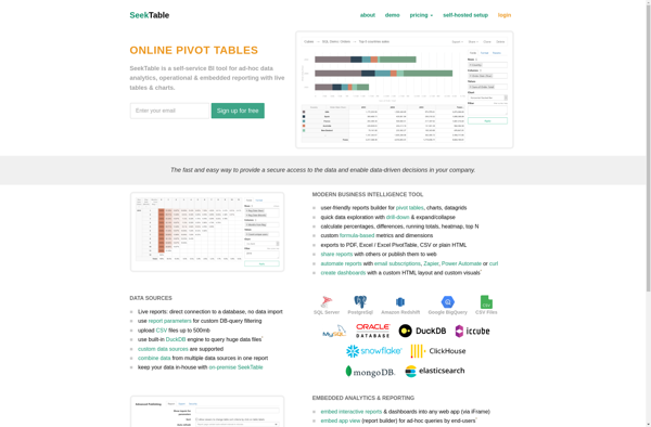 SeekTable image