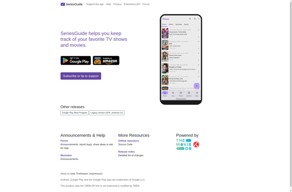 SeriesGuide image