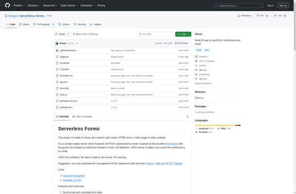 Serverless Forms image