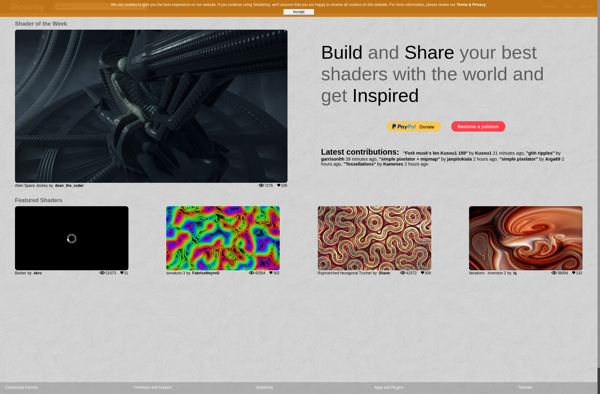 Shadertoy screenshot