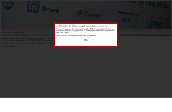 ShareMeNot image