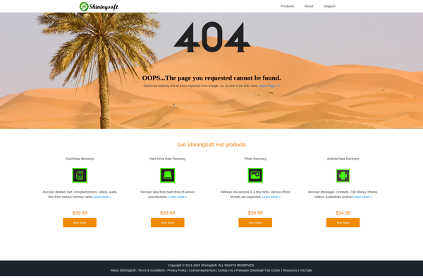 ShiningSoft External Hard Drive Recovery screenshot