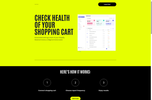 Shopping Cart Diagnostics image