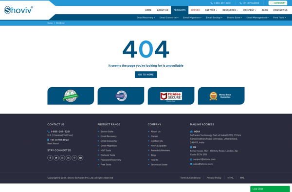 Shoviv Outlook Password Recovery image